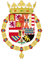 Royal Coat of Arms of Spain (1556/1558-1580) - Navarrese Variant