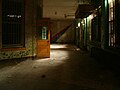 6) This is one of the day rooms in the Danvers State Hospital's Kirkbride.