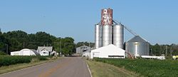 West along Nebraska Spur 18C at Deweese, September 2010