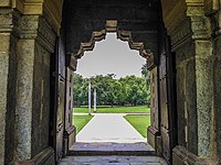 Doorway of the mausoleum