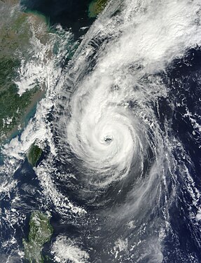 Hurricanehink unsurprisingly works on hurricanes, such as his GA, Typhoon Fitow.