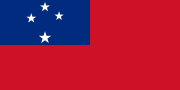 1948年5月26日-1949年2月24日,西萨摩亚旗帜.