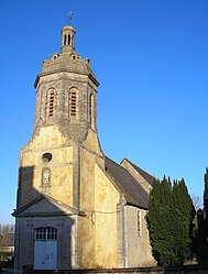 The church in Condé-sur-Seulles