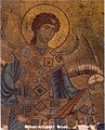 Archangel Michael, mosaic fresco