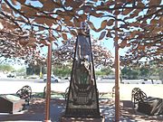 Another view of the Glendale Veteran’s Memorial.