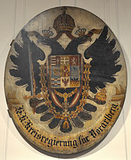 Variant of Austrian arms in 1850