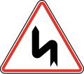 101.4 Succession of curves, first to left