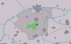 Location in Dantumadiel municipality