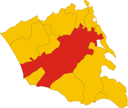 Ragusa within the homonymous province