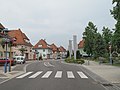 Marckolsheim, view to a street: Rue du Mal Foch near Rue Clemenceau