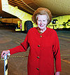Thatcher at the Kennedy Space Center in February, 2001