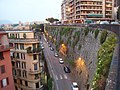 Mura del Prato (at the end of the street one glimpses the Porta degli Archi in its current location)