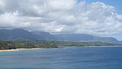 Princeville from the Kilauea Point National Wildlife Refuge