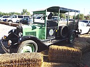 A 1927 Chevrolet Truck once used in the historic Tolmachoff Farm.