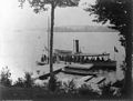 Under the hemlocks - Raquette Lake, 1888