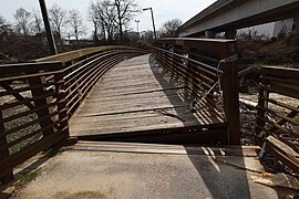 West Hyattsville Metro footbridge