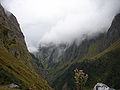 The sacred mountains of Badrinath.