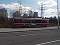 CLRV #4080 is eastbound on The Queensway