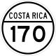 National Secondary Route 170 shield}}