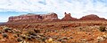 Eagle Mesa (left) and Setting Hen viewed from the south.