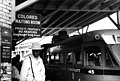 A racially segregated bus station in Durham, North Carolina, in May 1940. The Jim Crow Laws racially separated parts of America between Blacks and Whites.