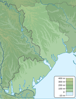 郎格龍角 Мис Ланжерон在敖德萨州的位置