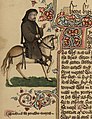 Image 19Geoffrey Chaucer, c. 1340s–1400, author of The Canterbury Tales (from History of England)
