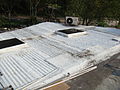 Roof and skylights of my "micronation" home in Pik Uk