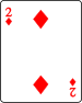 2 of diamonds