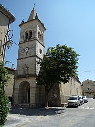 The church in Réauville