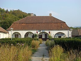 Săliștea town hall, built in the 18th century as the mansion of the Barcsay family