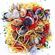 白酒蛤蜊意大利细面