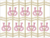 Spanish knot or single-warp knot