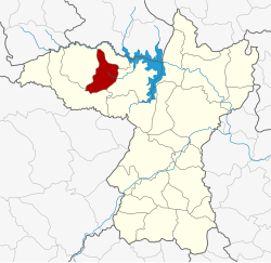 District location in Khon Kaen province