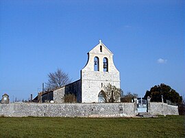 The church in Faurilles