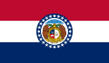 美国密苏里州州旗
