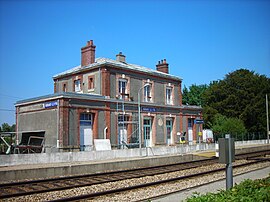 The railway station in Nonant-le-Pin