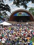The Hatch Shell in Boston, where Green Day played a concert promoting Dookie