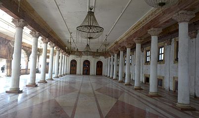 One of the main halls