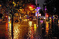 Image 1Flooding on Avenue C in Lower Manhattan caused by Hurricane Sandy. (from History of New York (state))