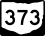 State Route 373 marker