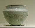 A small "qinbai" porcelain jar from Jingdezhen in Jiangxi, 11th-12th century.