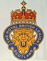 The badge of the Royal British Legion Scotland showing the Crown of Scotland.