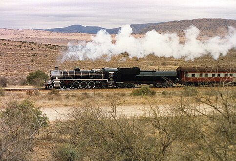 No. 2439 on the Humefield-Klipplaat line, 1 October 1989
