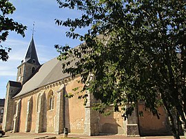 The church in Prunay-le-Gillon