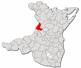 Location in Constanța County