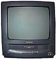 Sharp TV/VCR combo