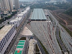 重庆轨道交通4号线唐家沱车辆段