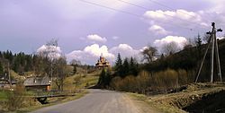 Village Oryavchyk (Skole Raion).