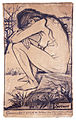 文森特·梵谷《憂愁》，1882年，現藏於沃索爾新藝術畫廊
